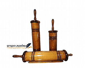 בית מגילה מהודר עשוי עץ מלא בצבע חום בהיר - גדלים שונים לבחירה בית מגילה מהודר עשוי עץ מלא בצבע חום בהיר - גדלים שונים לבחירה