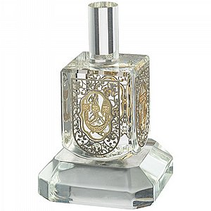 סביבון קריסטל עם פלקטה ובסיס נ.ג.ה.ש 11 ס"מ סביבון קריסטל עם פלקטה ובסיס נ.ג.ה.ש 11 ס"מ