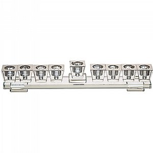 חנוכיית קריסטל מהודרת עם בסיס 7 * 28 ס"מ חנוכיית קריסטל מהודרת עם בסיס 7 * 28 ס"מ