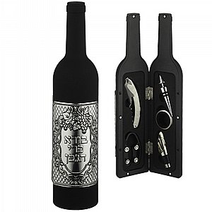 סט אביזרים ליין בתוך בקבוק עם פלקטה 32 ס"מ סט אביזרים ליין בתוך בקבוק עם פלקטה 32 ס"מ